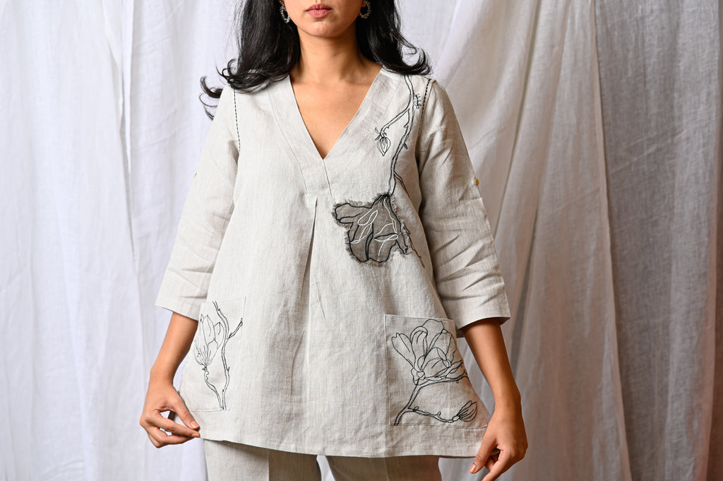 Ivory Sketch Top
