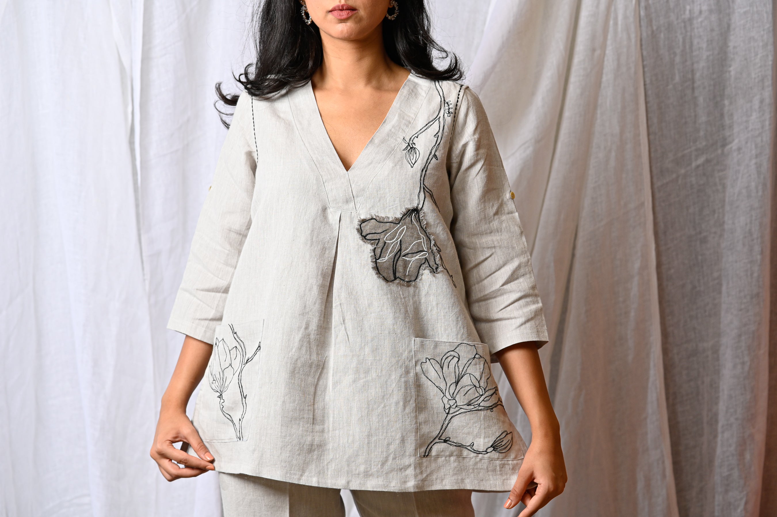 Ivory Sketch Top