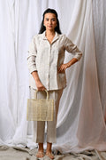 Ivory Dandelion Linen Co-Ord Set