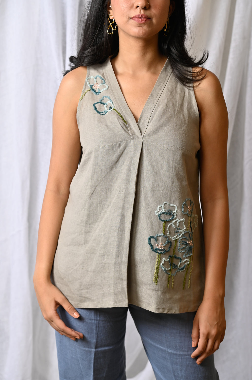 Ivory Meadow Summer Top