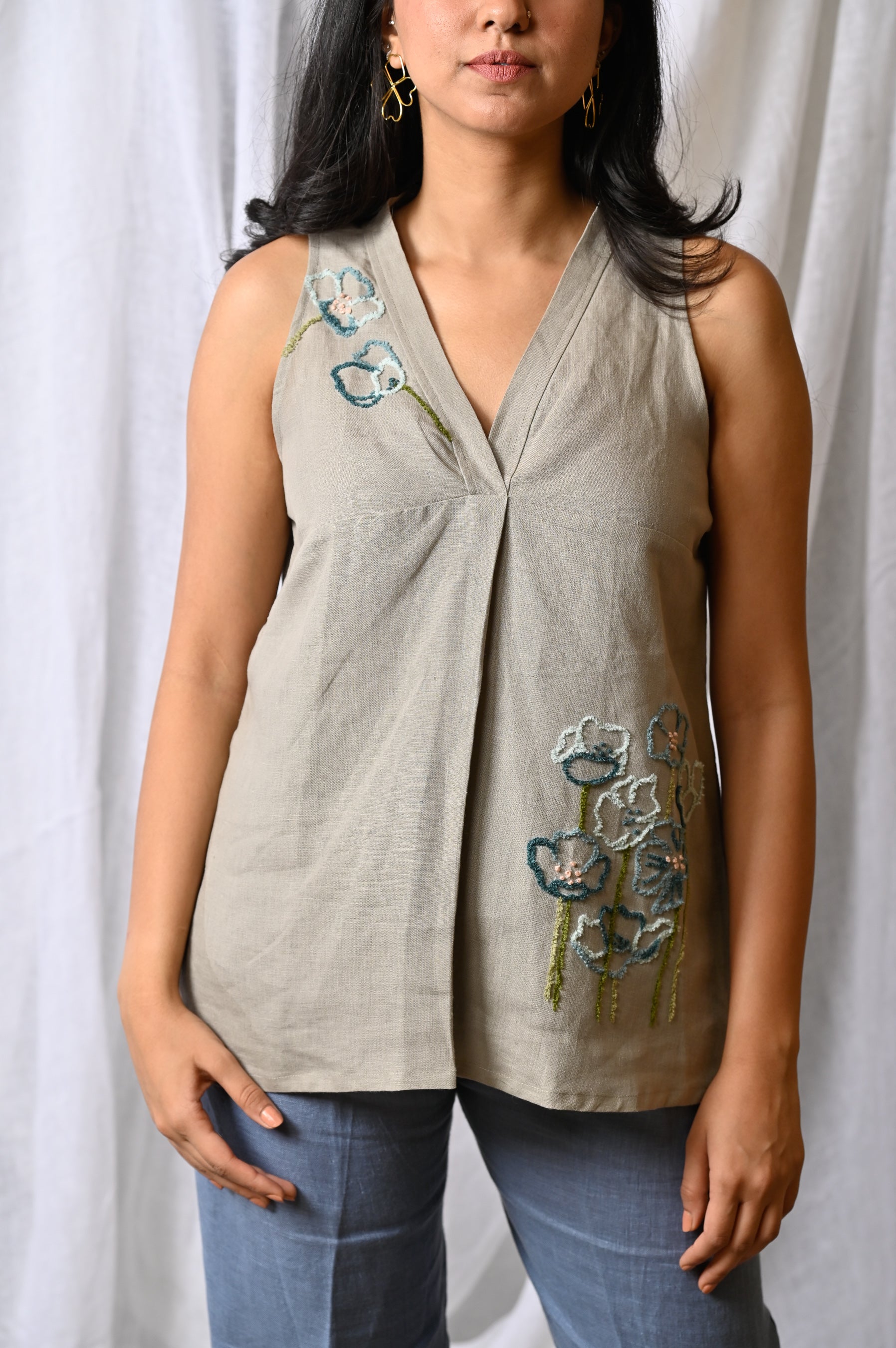 Ivory Meadow Summer Top