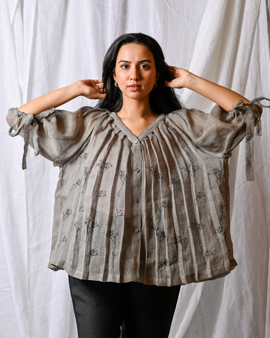 Ivory Whisper Balloon Top