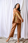 Amber Bloom Linen Shirt