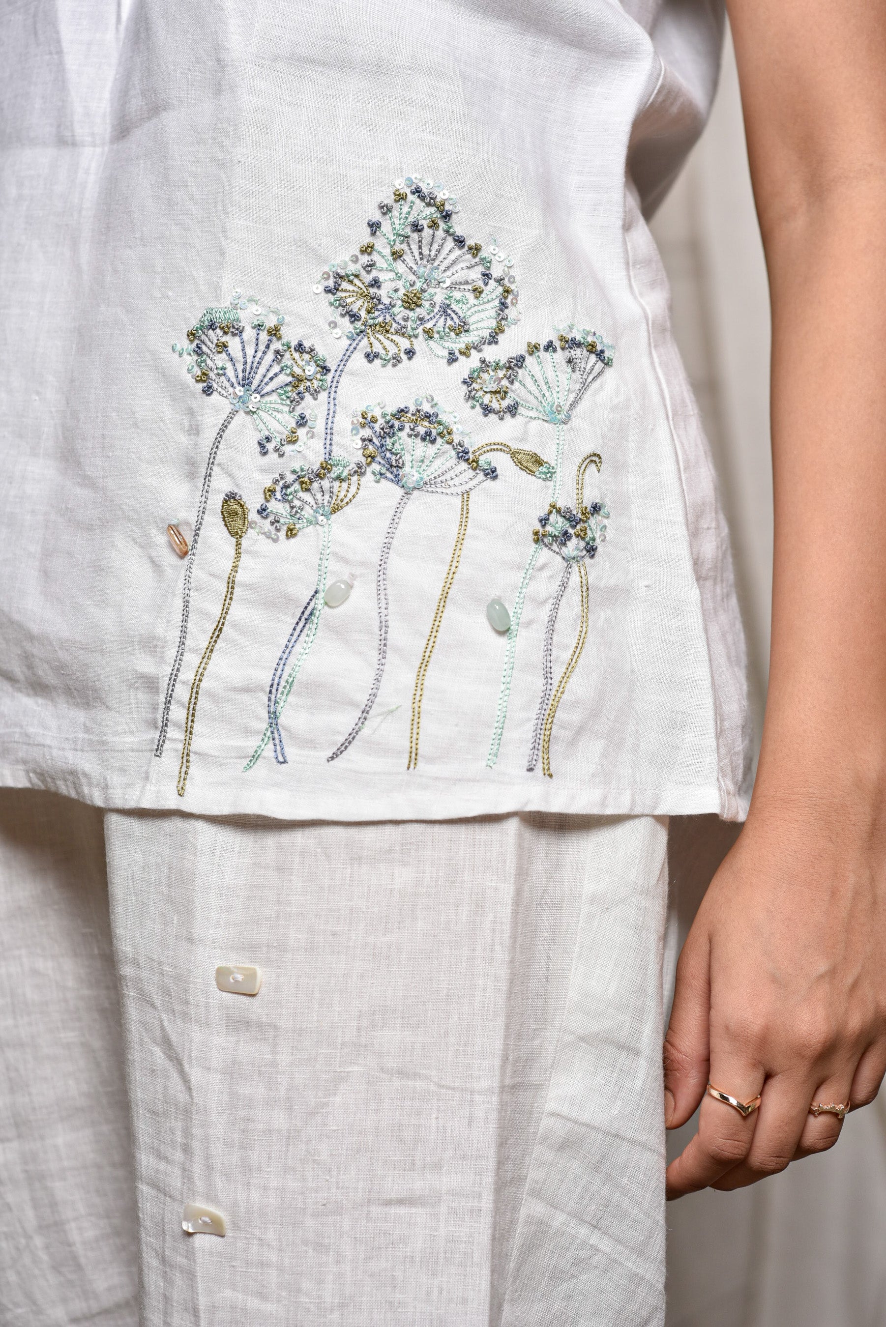 Ivory Dewdrop Top