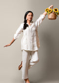 Ivory Sunspell with Mesh Co-Ord Set