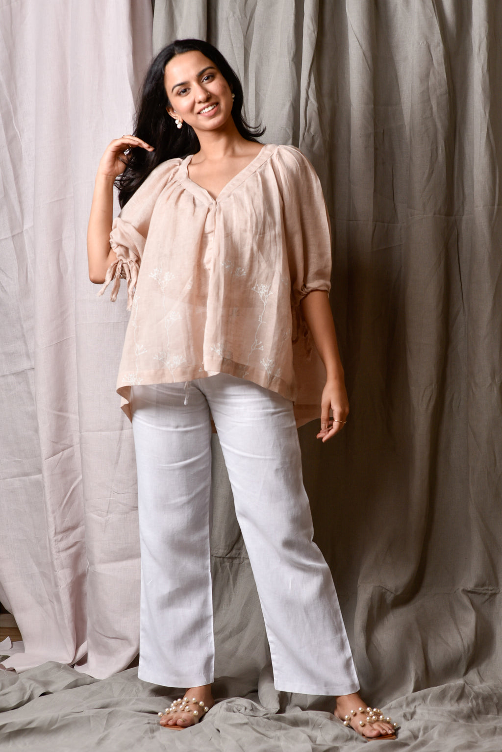 Ethereal Bloom Top with Slip