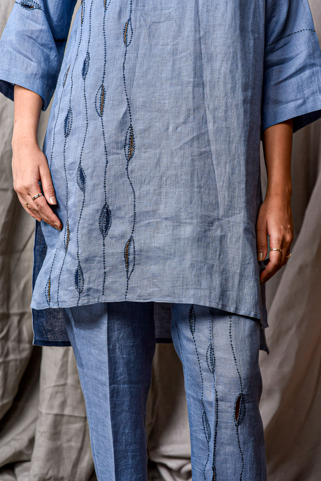 Indigo Drift Co-Ord Set