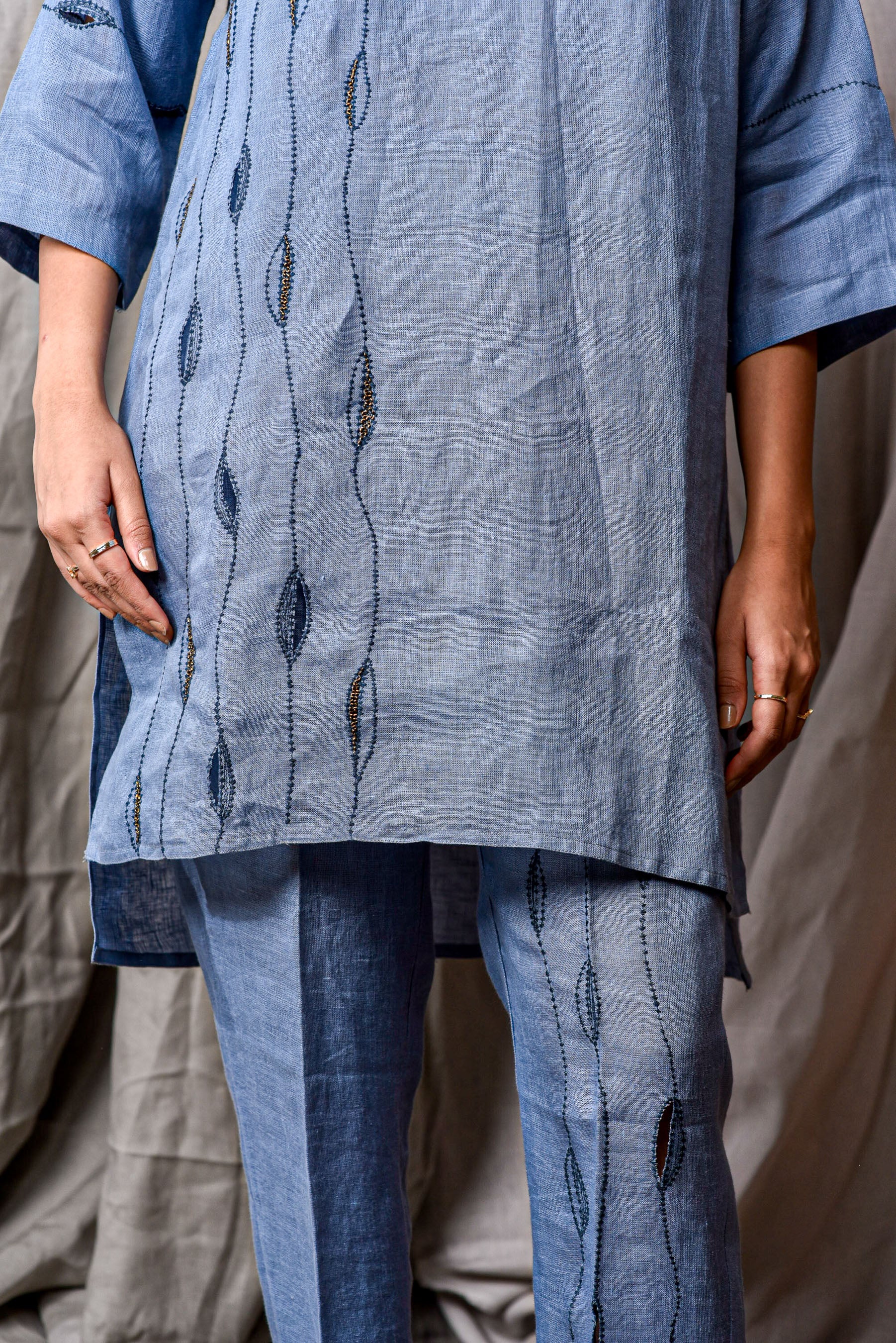 Indigo Drift Co-Ord Set