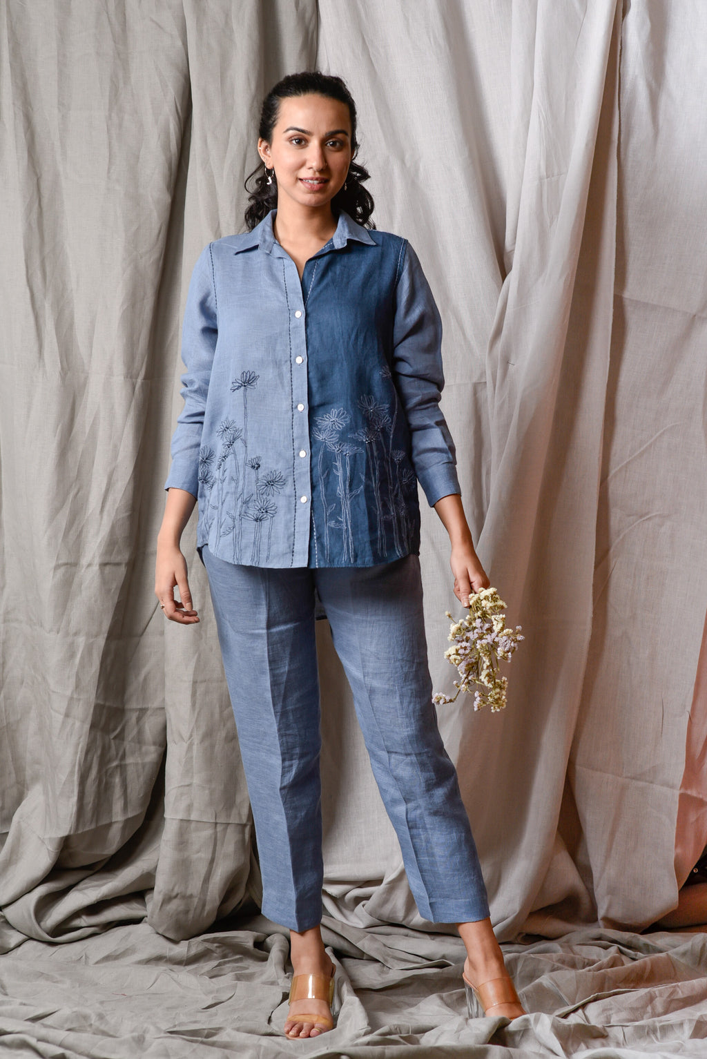 Blue Meadow Co-Ord Set