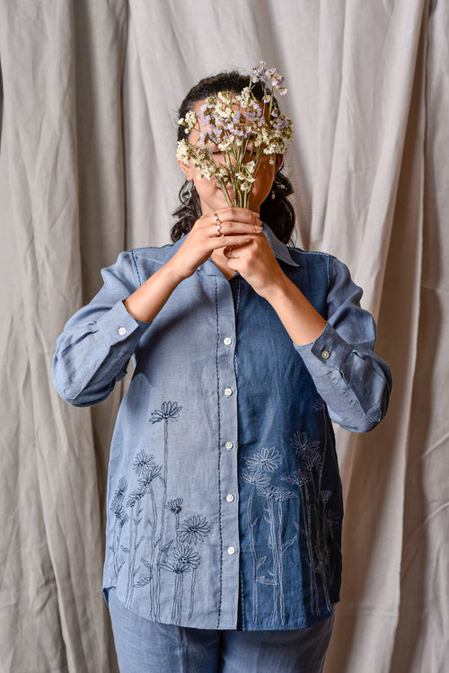 Blue Meadow Co-Ord Set