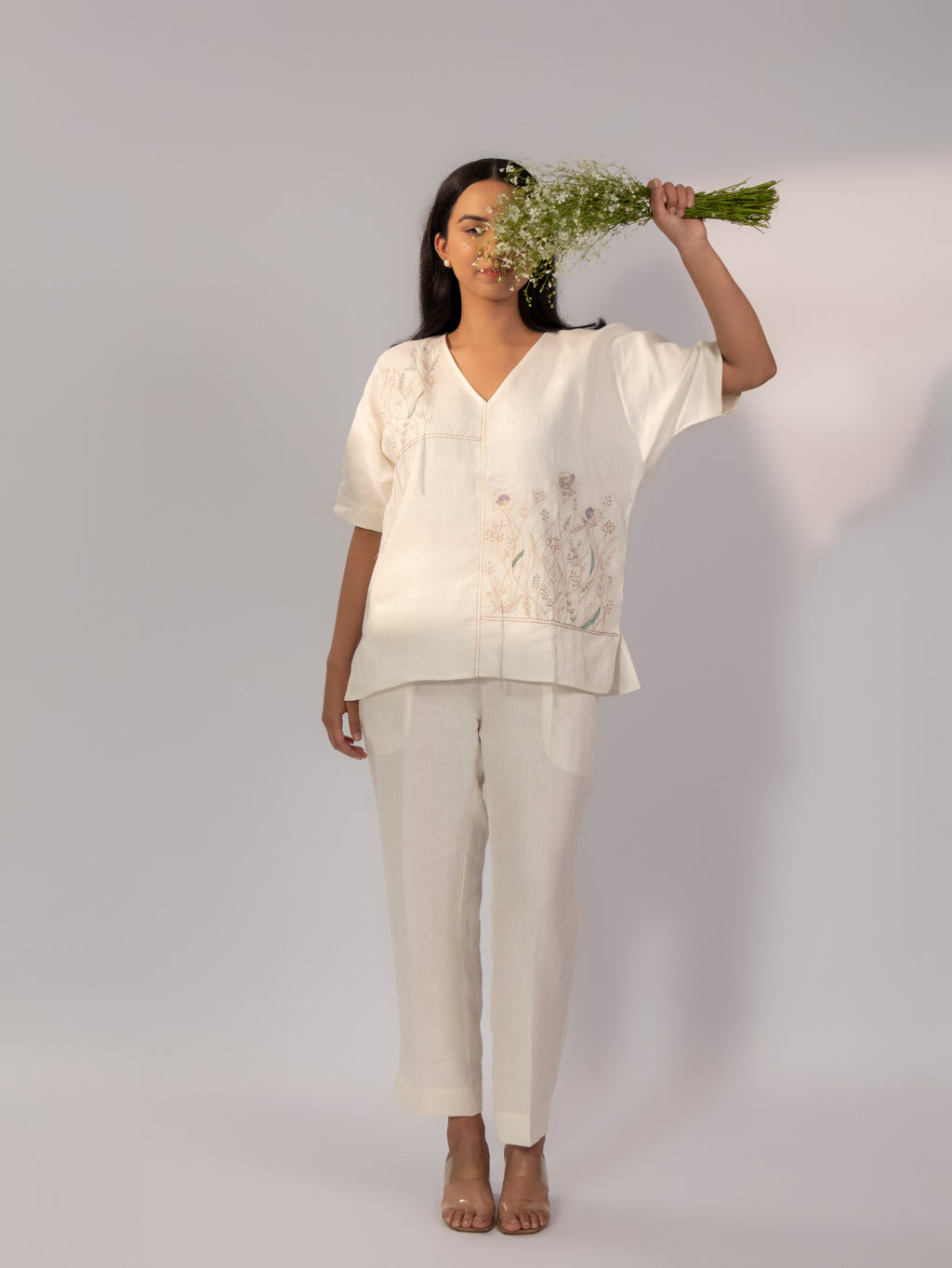 Whispering Meadow Linen Co-Ord Set