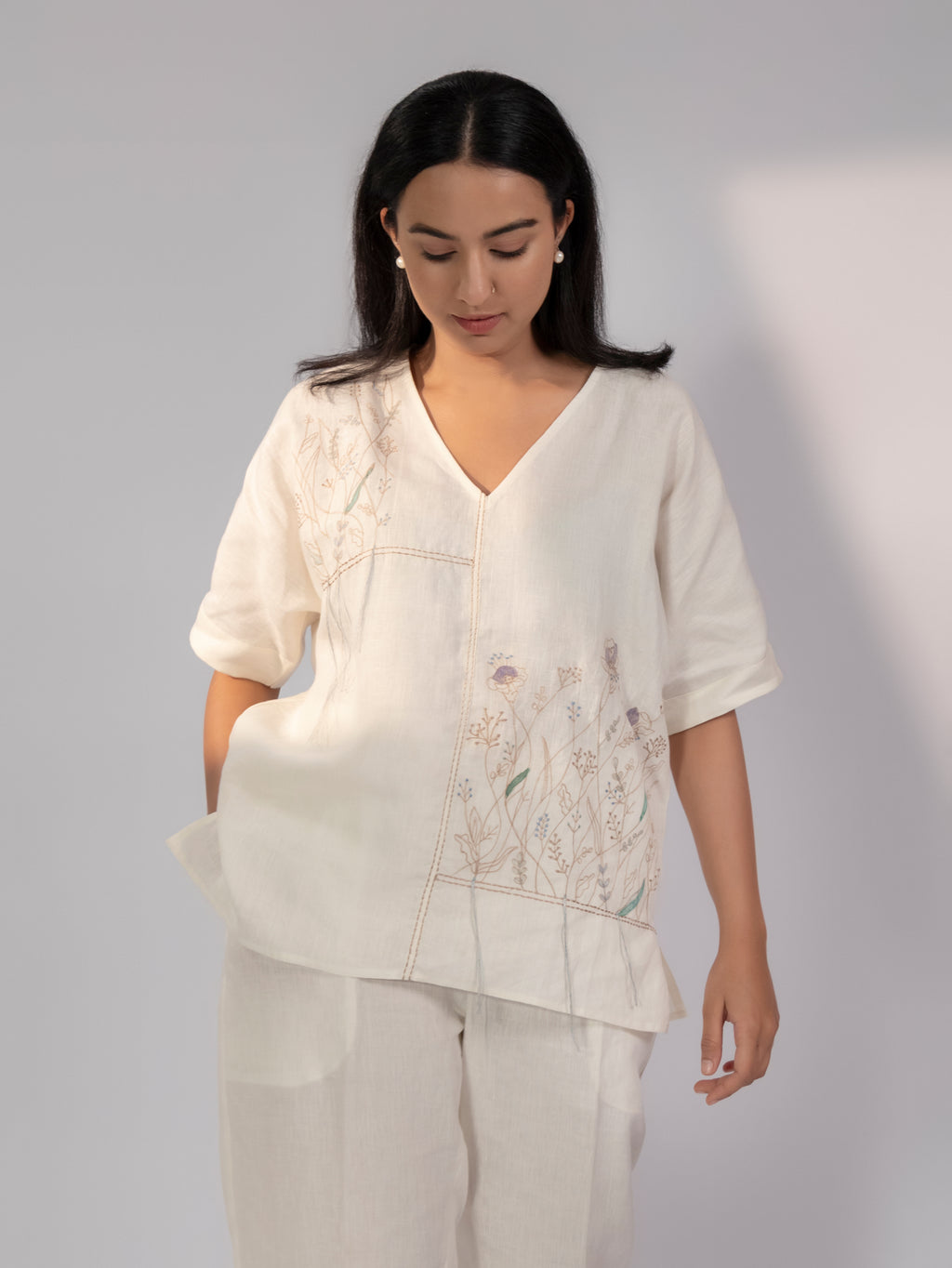 Whispering Meadow Linen Co-Ord Set