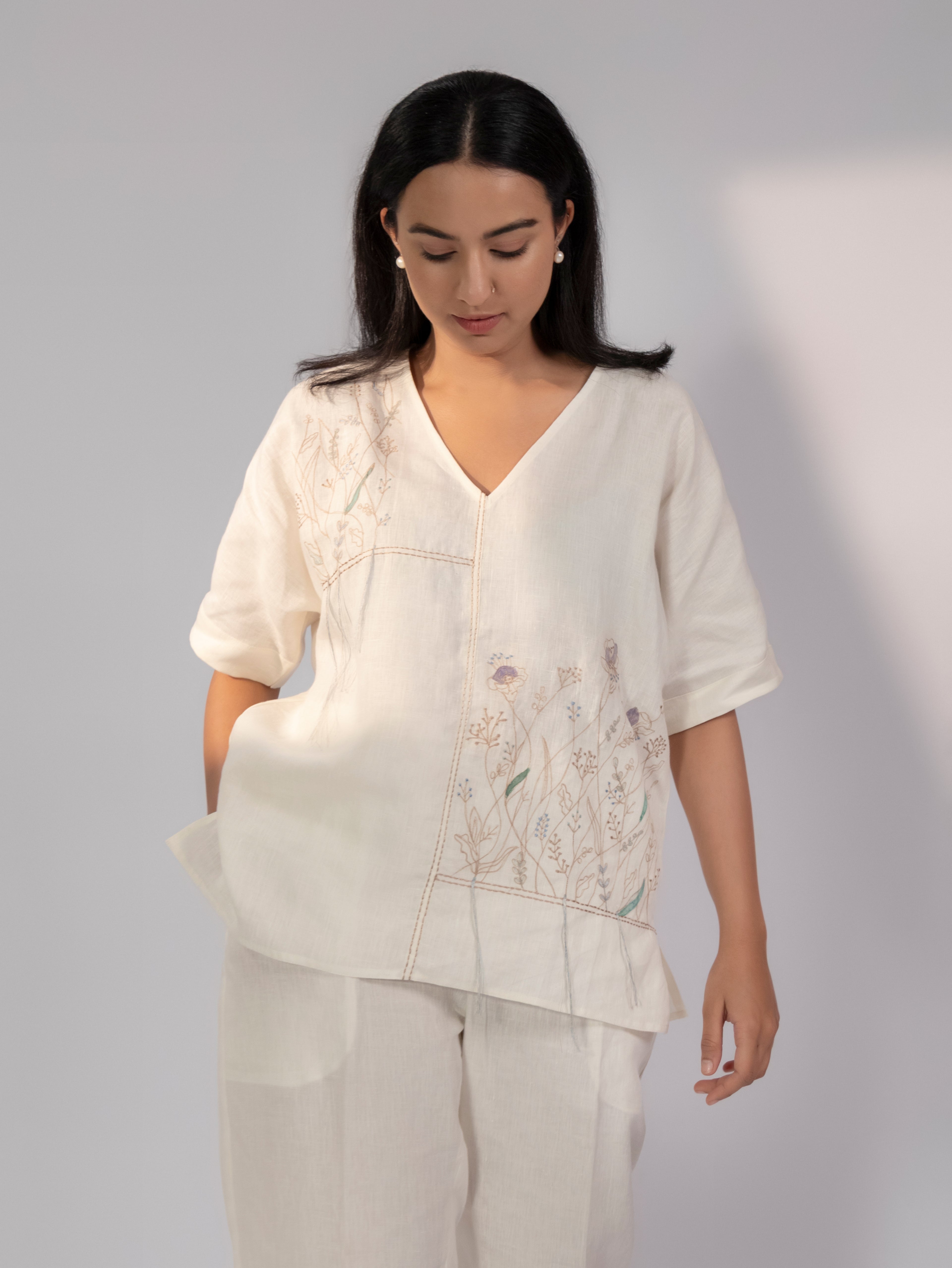 Whispering Meadow Linen Co-Ord Set