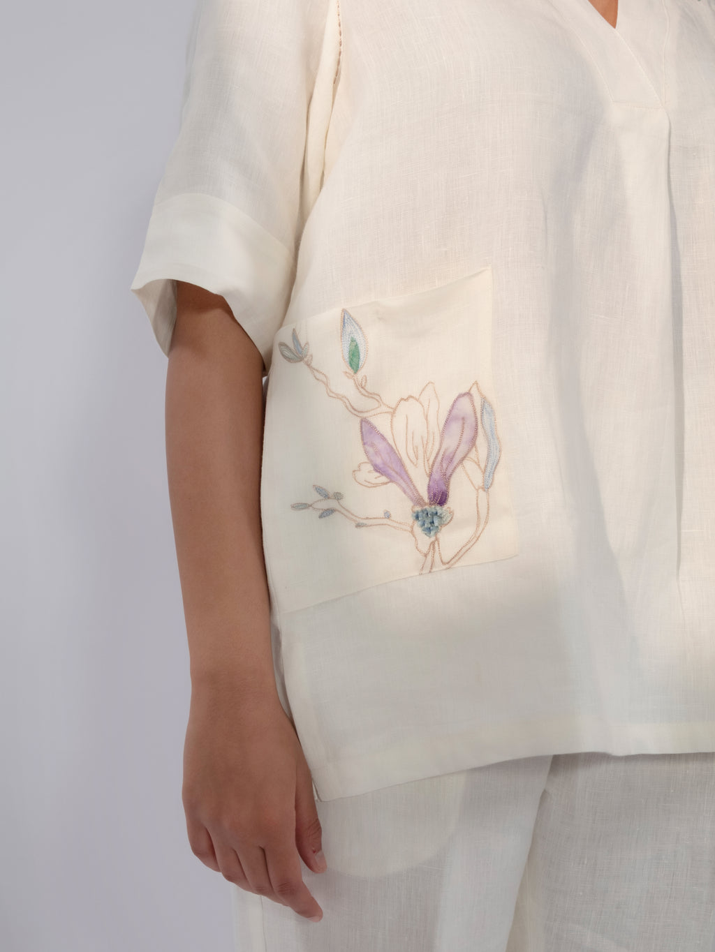 Lavender Drift Linen Co-Ord Set
