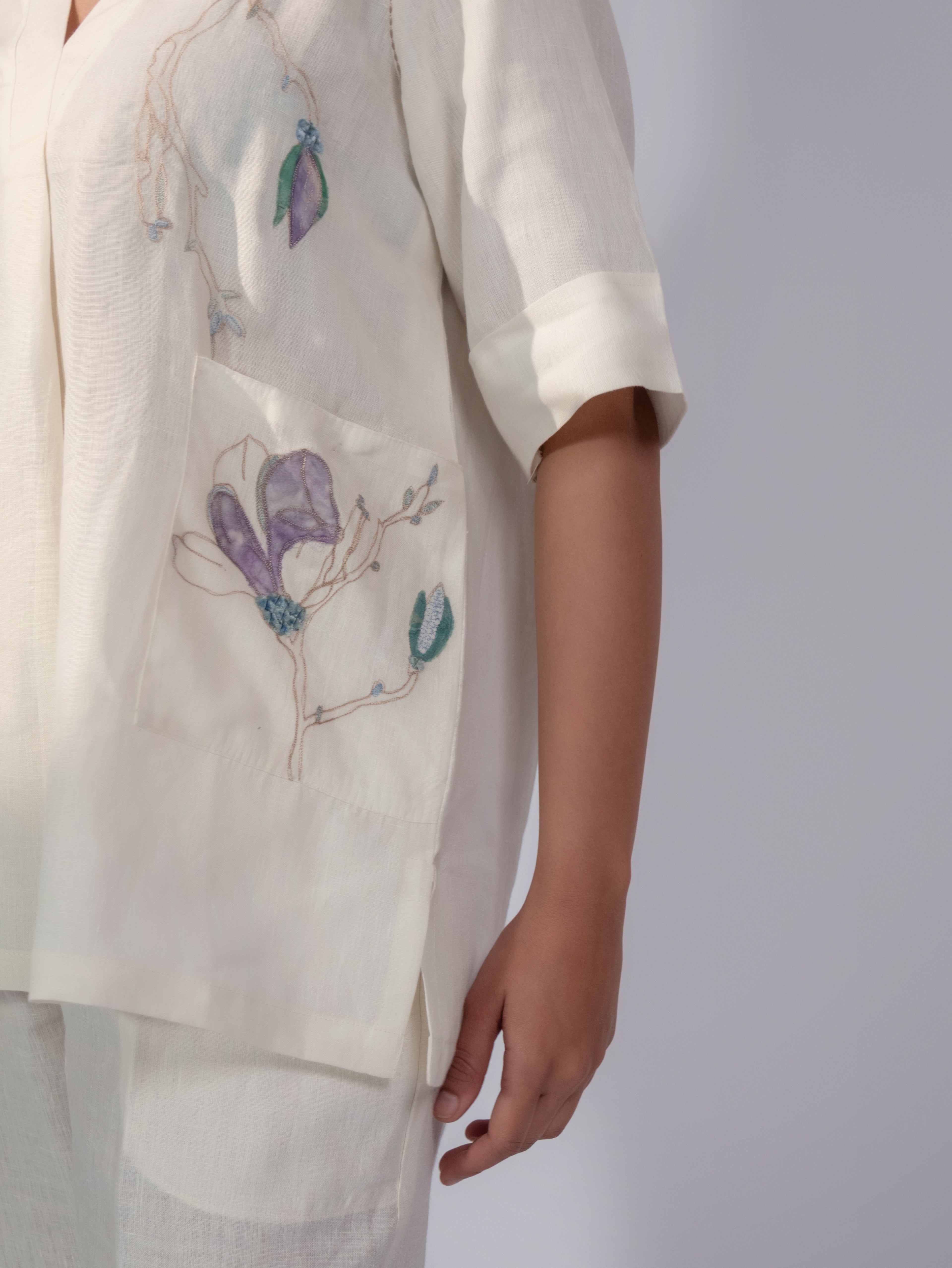 Lavender Drift Linen Co-Ord Set