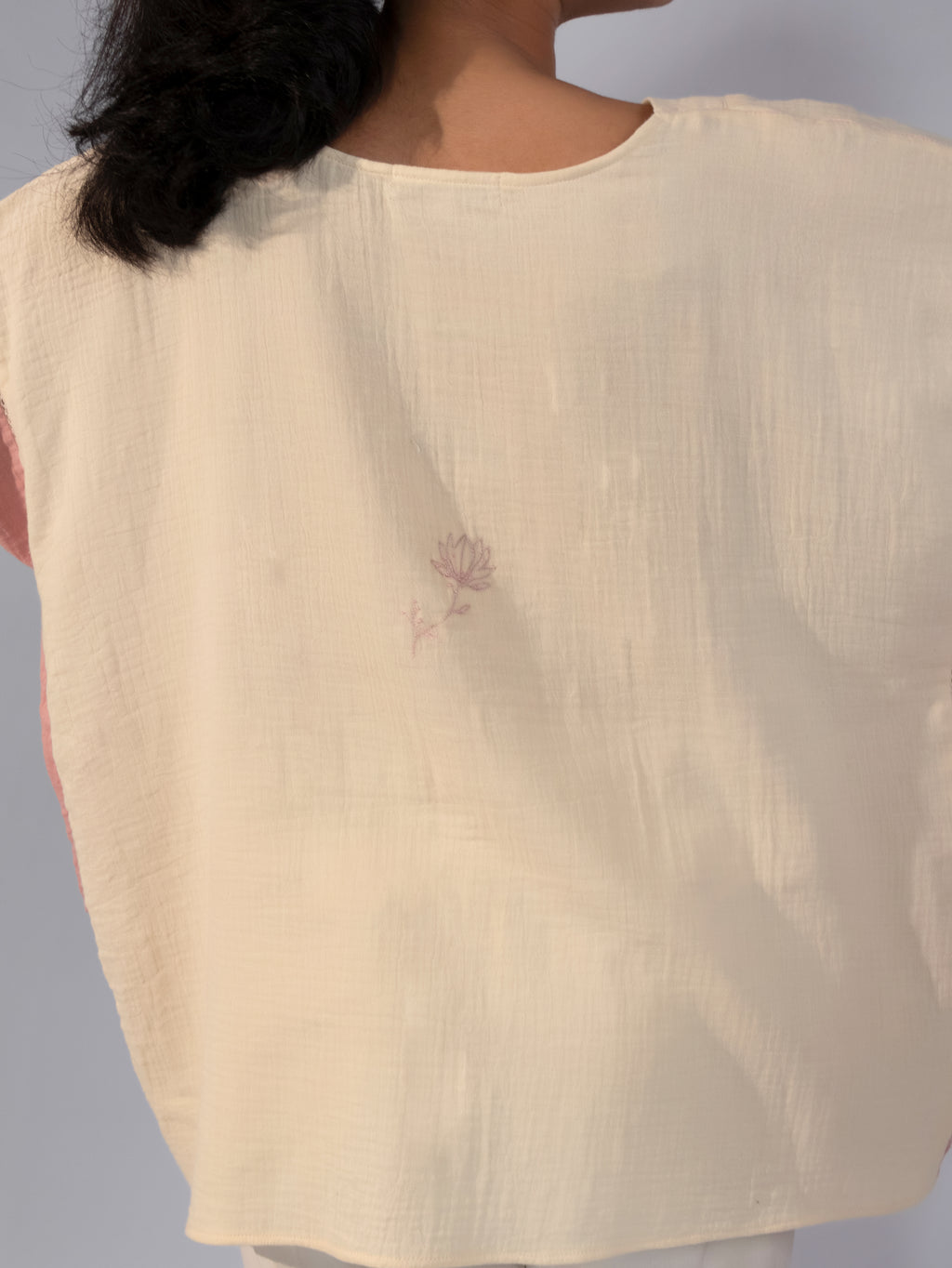 Blush Harmony Linen Top