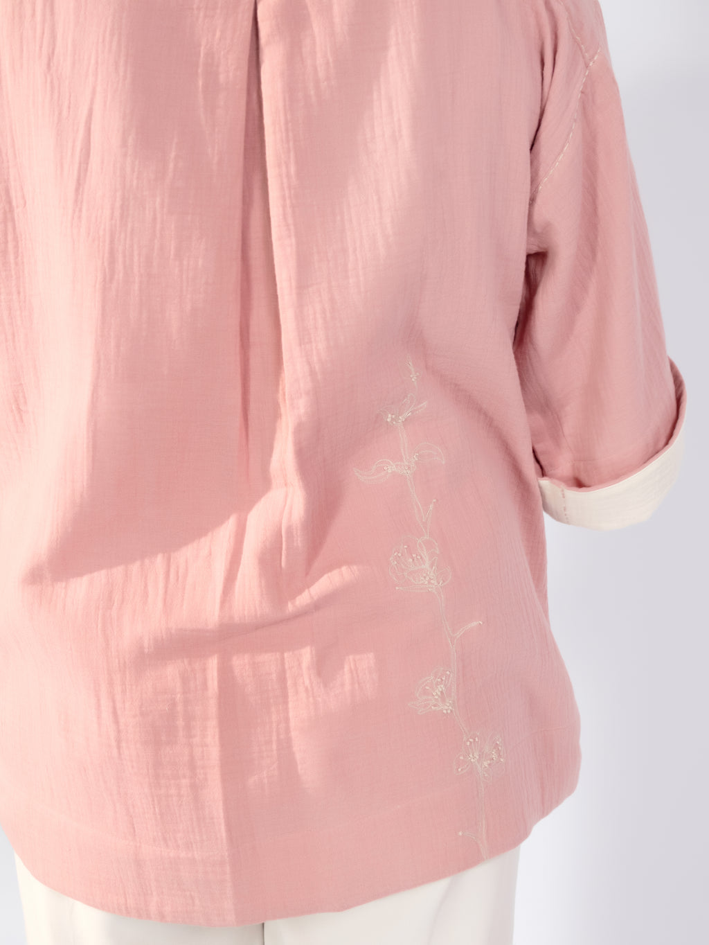 Rosewood Calm Linen Top